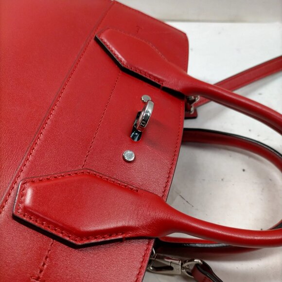 Louis Vuitton CITY STEAMER Red Leather Hand Bag mon-903-091125 - Picture 6 of 16